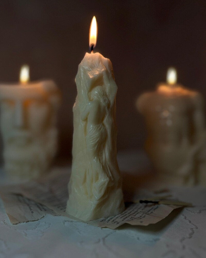 Stone Woman Statue