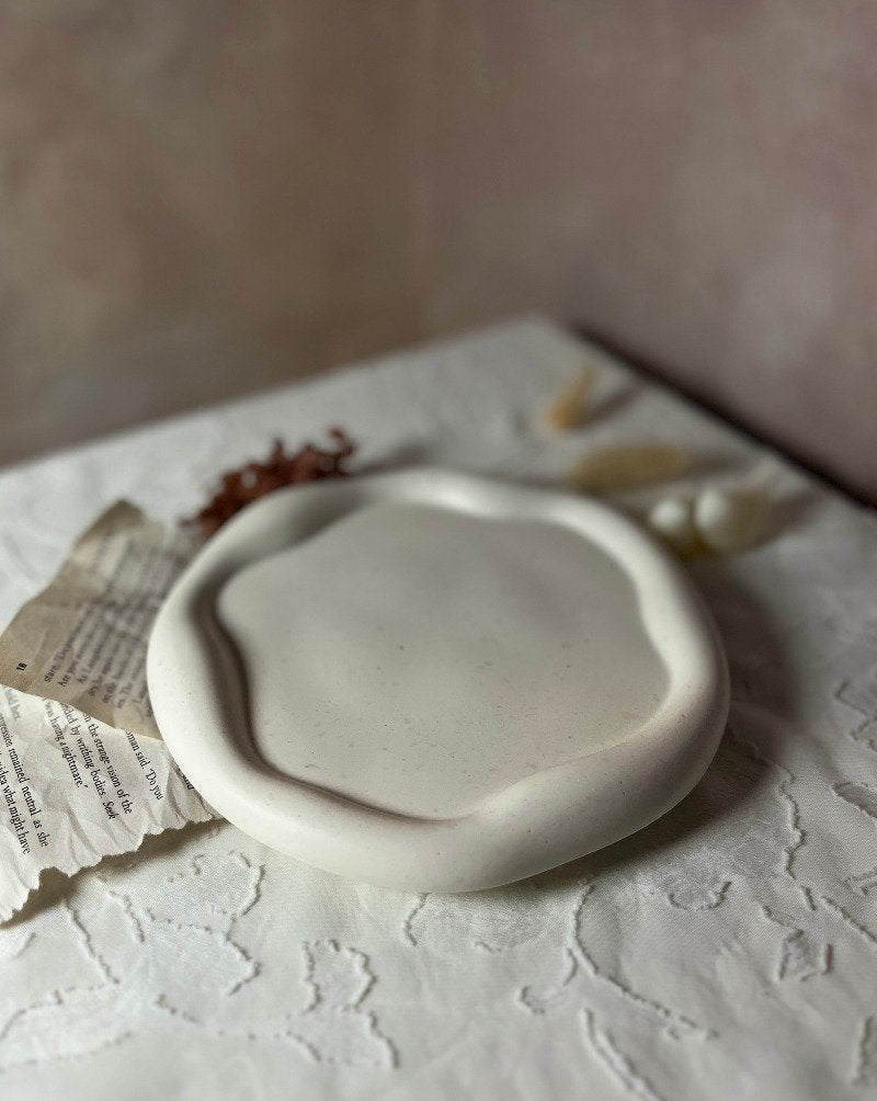 Fluffy Round Tray