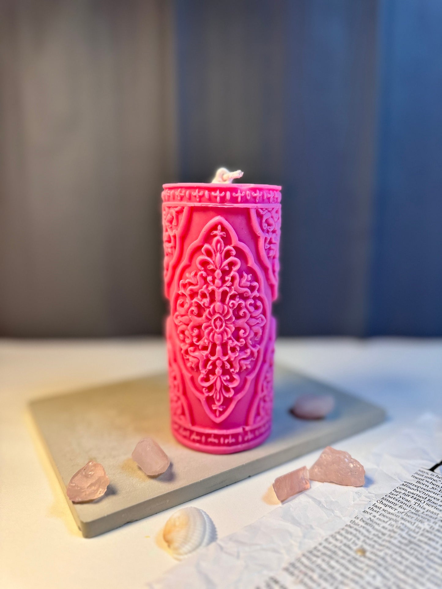 Lace Candle