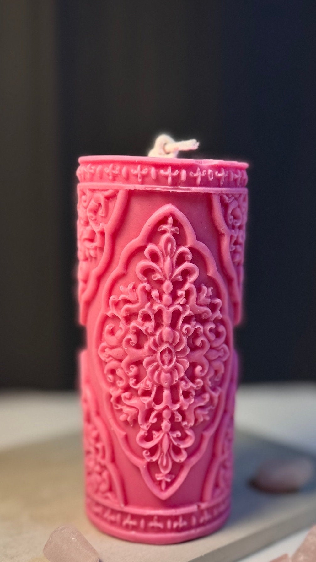 Lace Candle