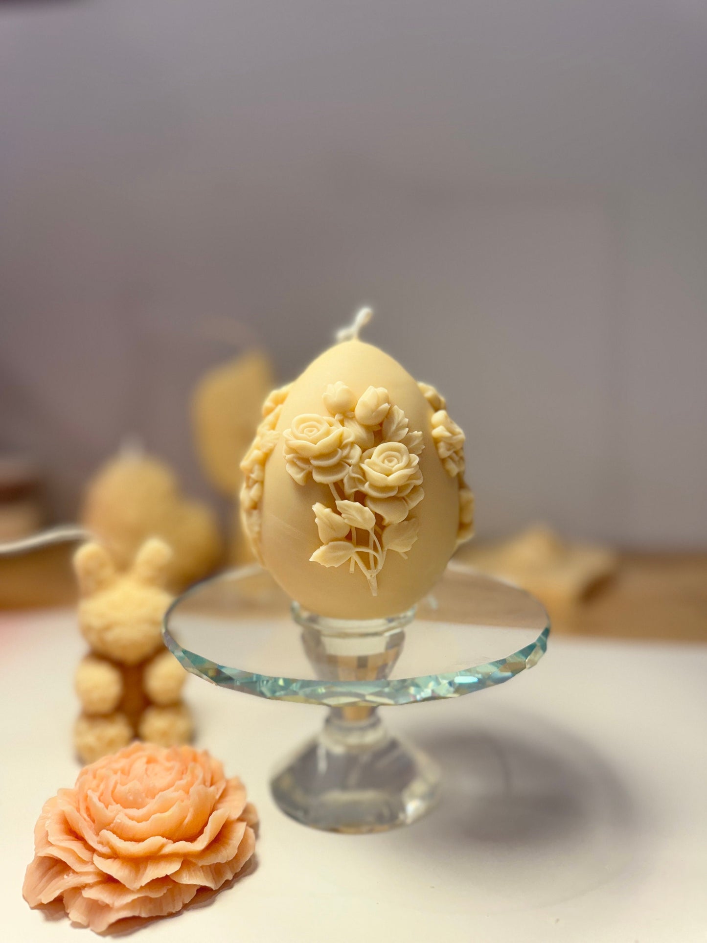 Vintage Egg candle