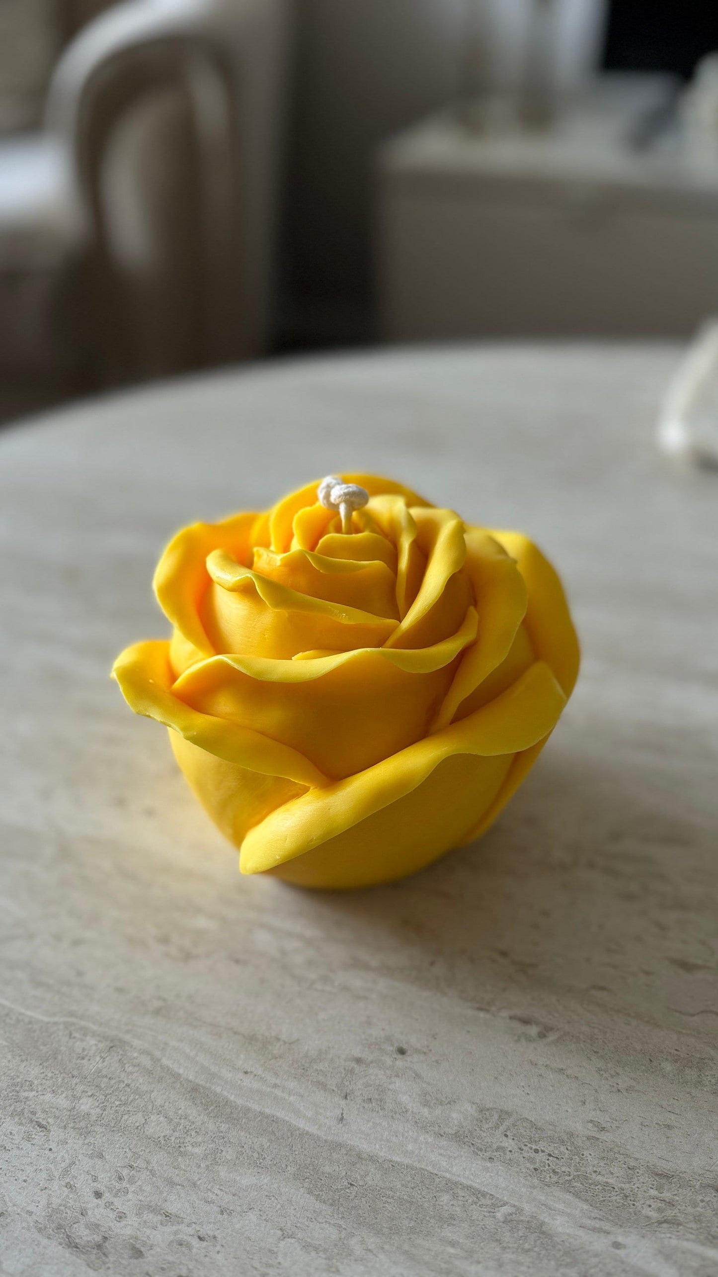 Huge Rose Candle
