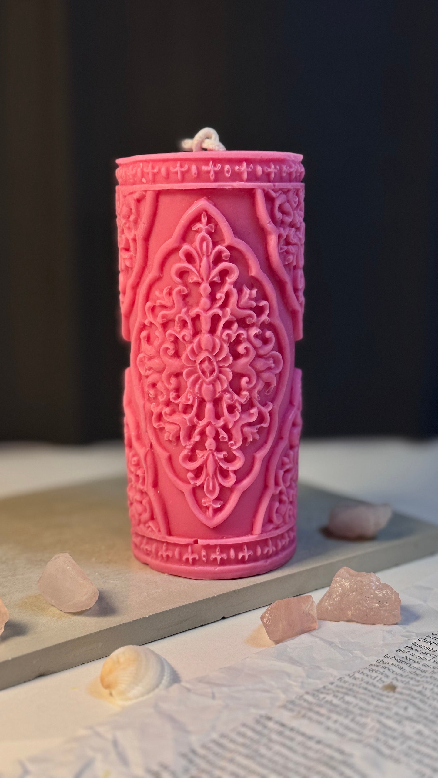 Lace Candle