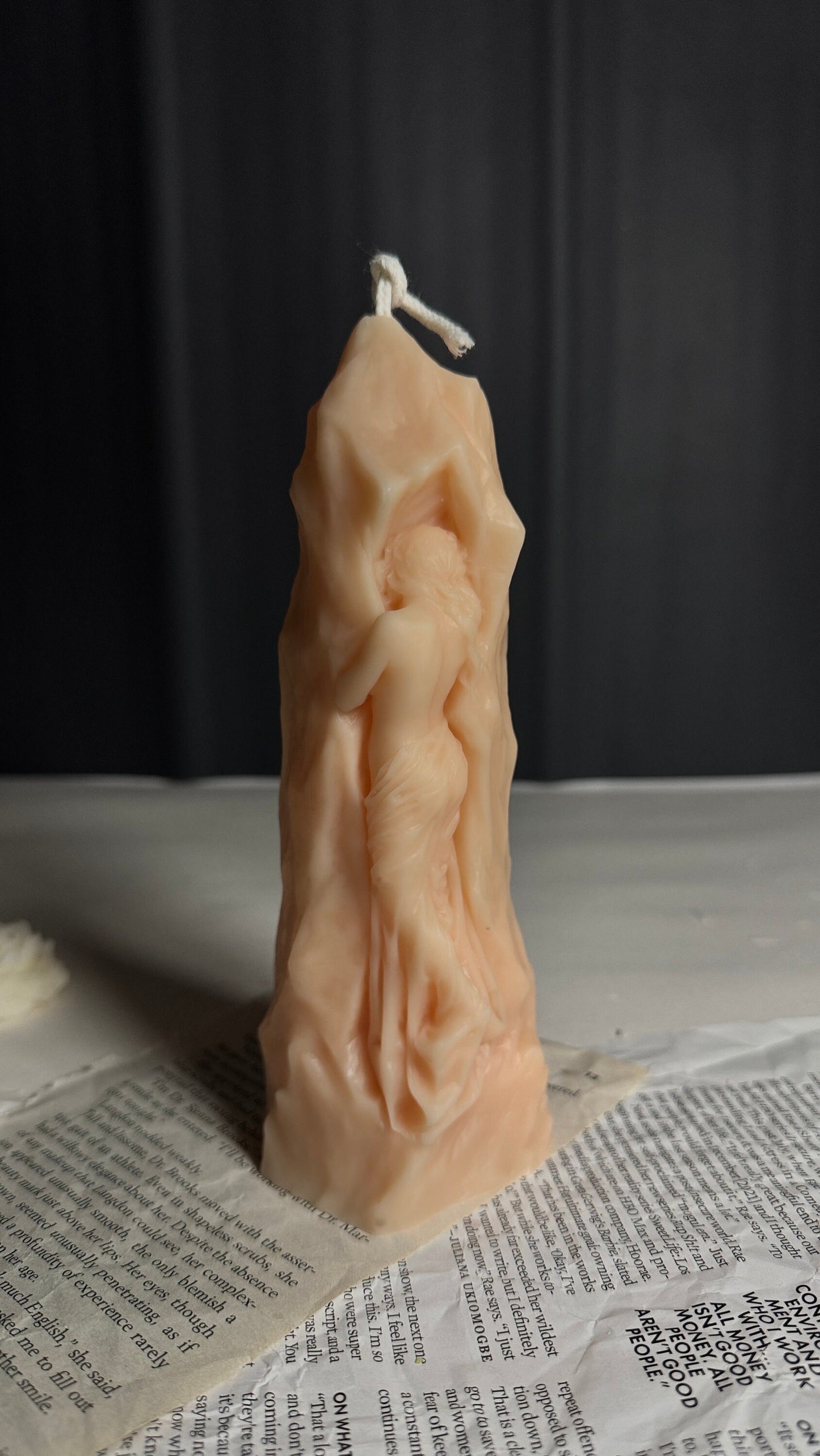 Stone Woman Statue
