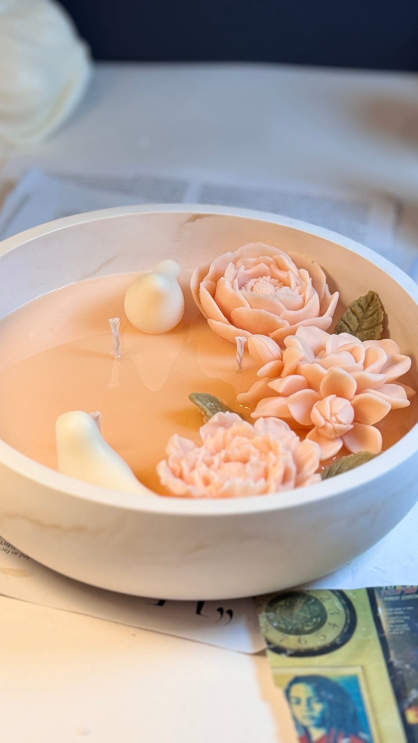 Peach Blossom Candle