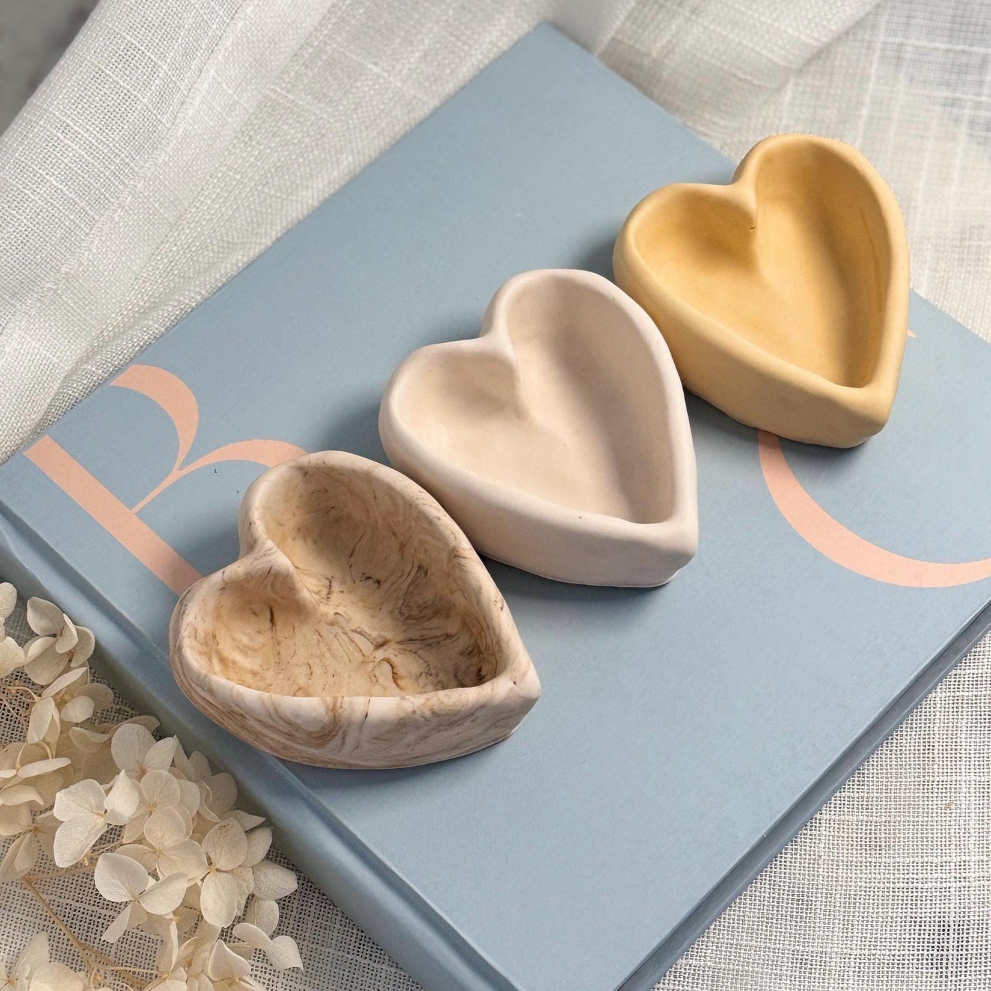 Vintage Inspired Heart Tray