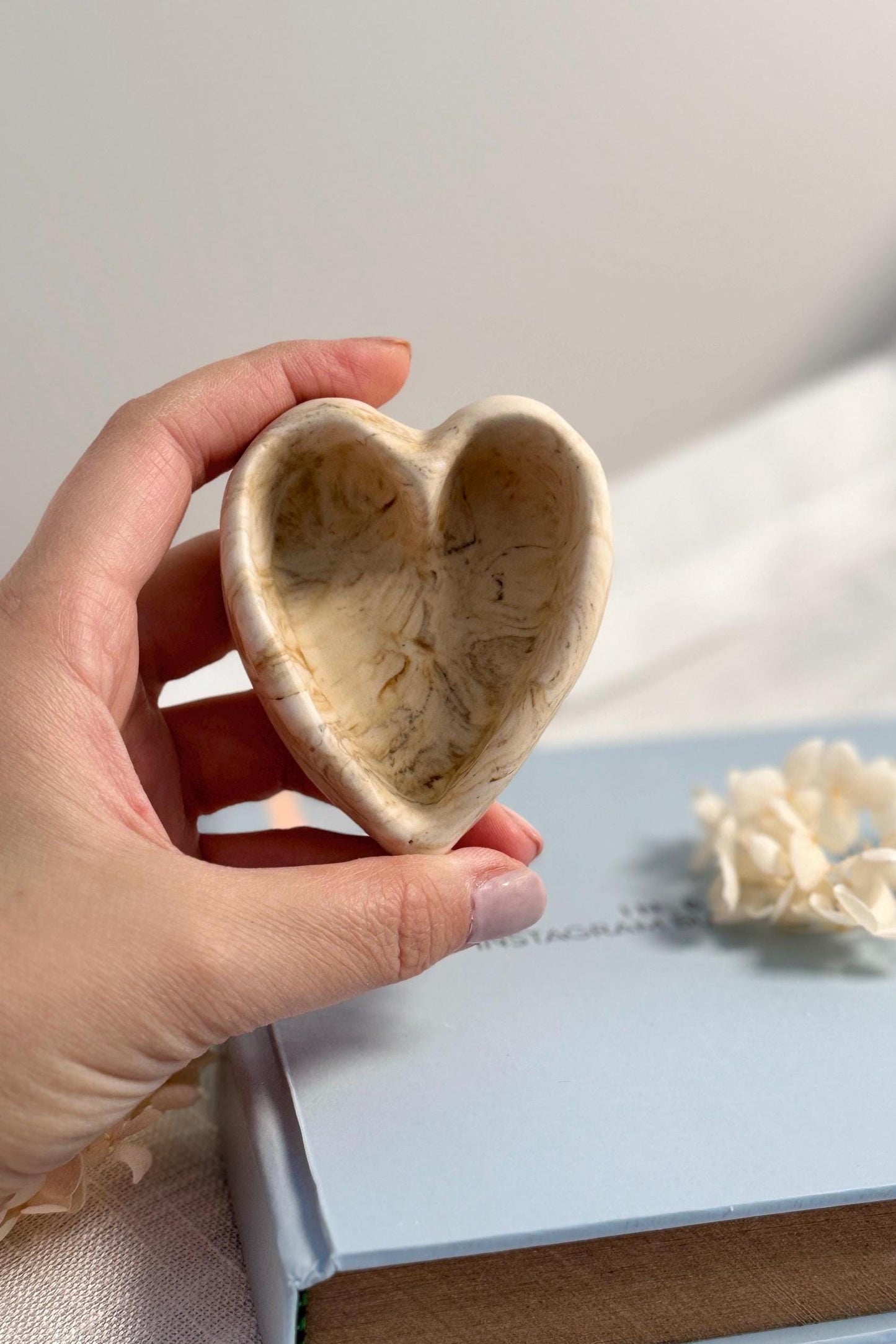 Vintage Inspired Heart Tray