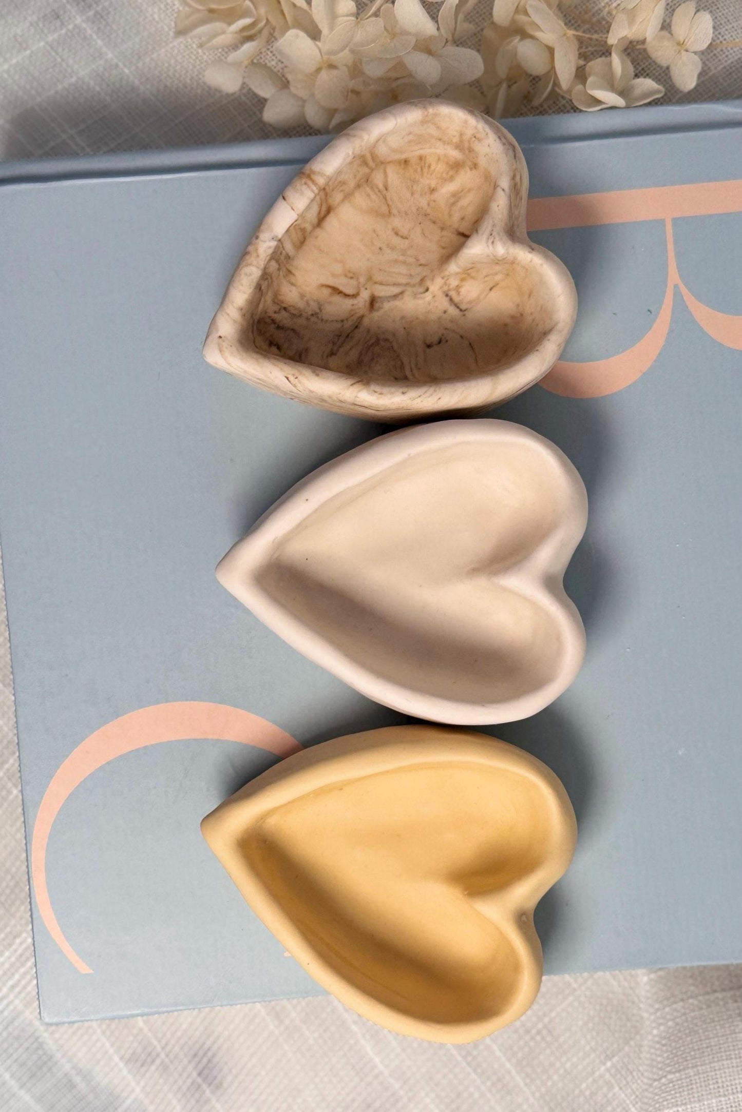 Vintage Inspired Heart Tray