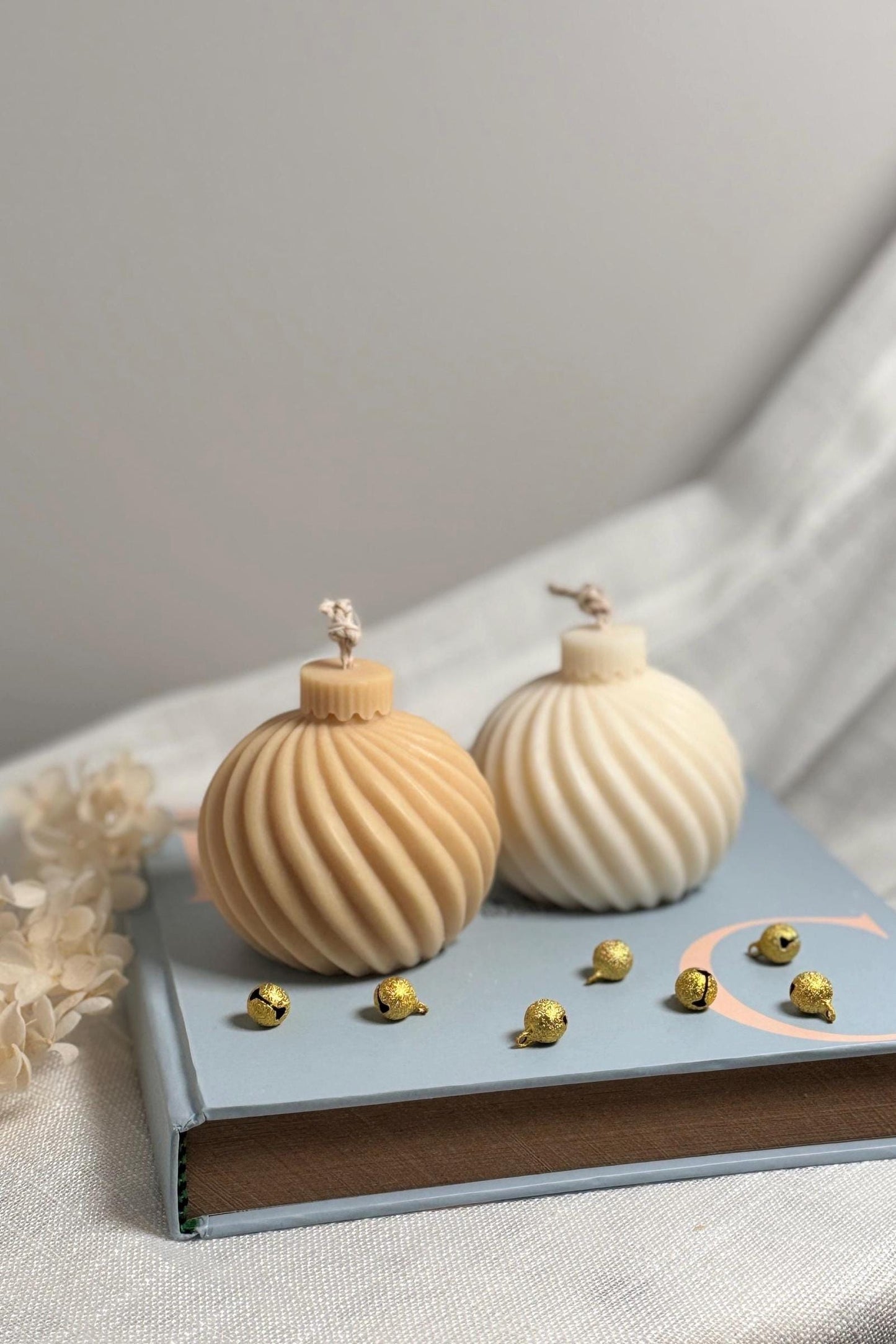 Christmas ornament candles