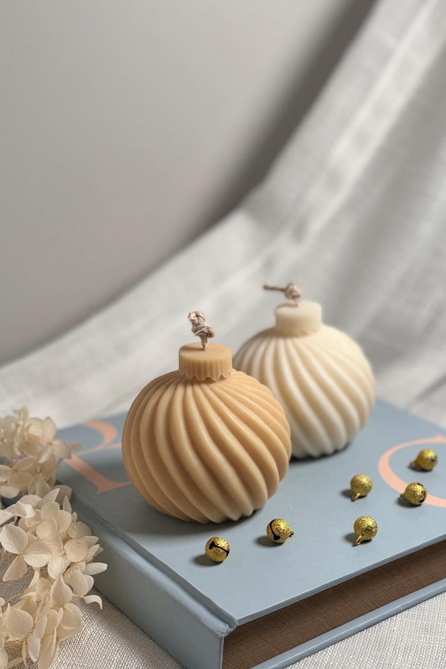 Christmas ornament candles