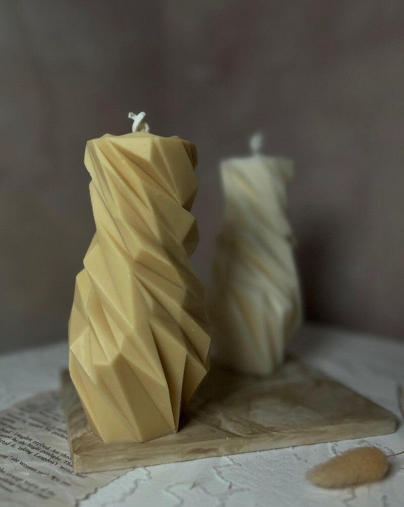 Diamond Pillar Candle
