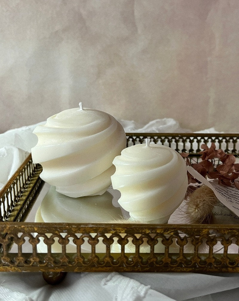 Spiral Ball Candle