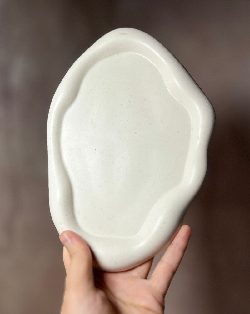 Fluffy Oval Tray
