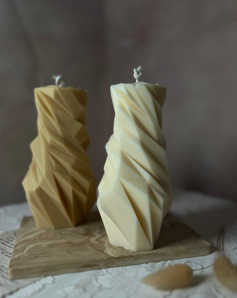 Diamond Pillar Candle