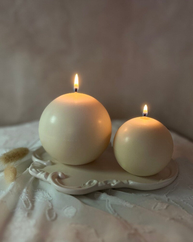 Sphere Ball Candle