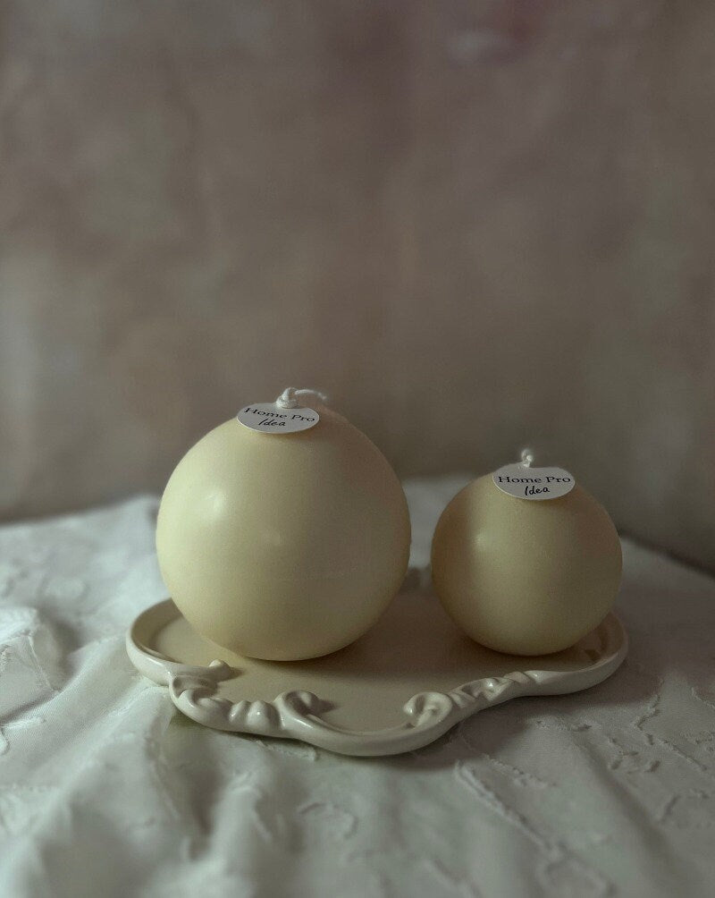 Sphere Ball Candle