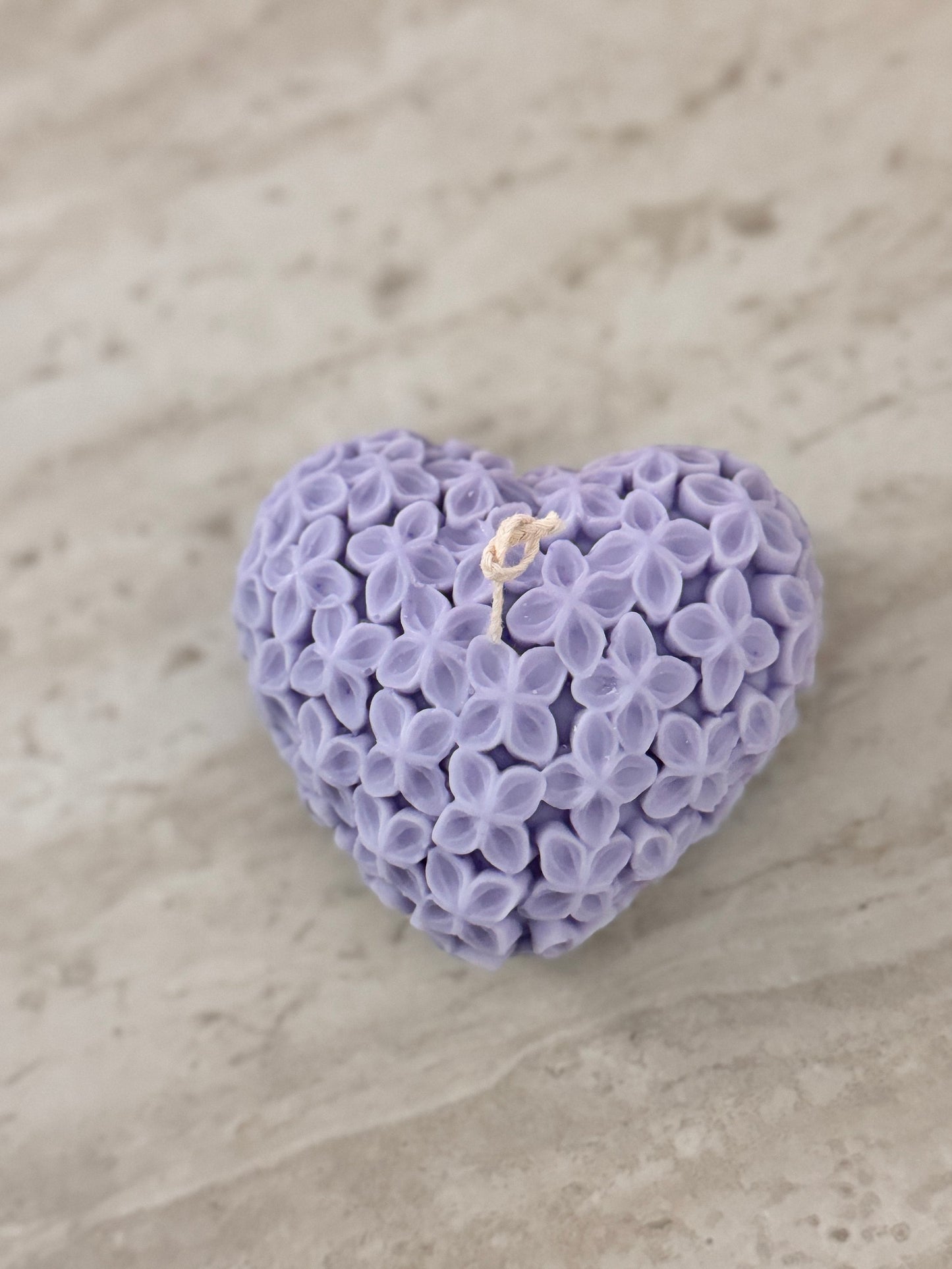 Love Flower Candle