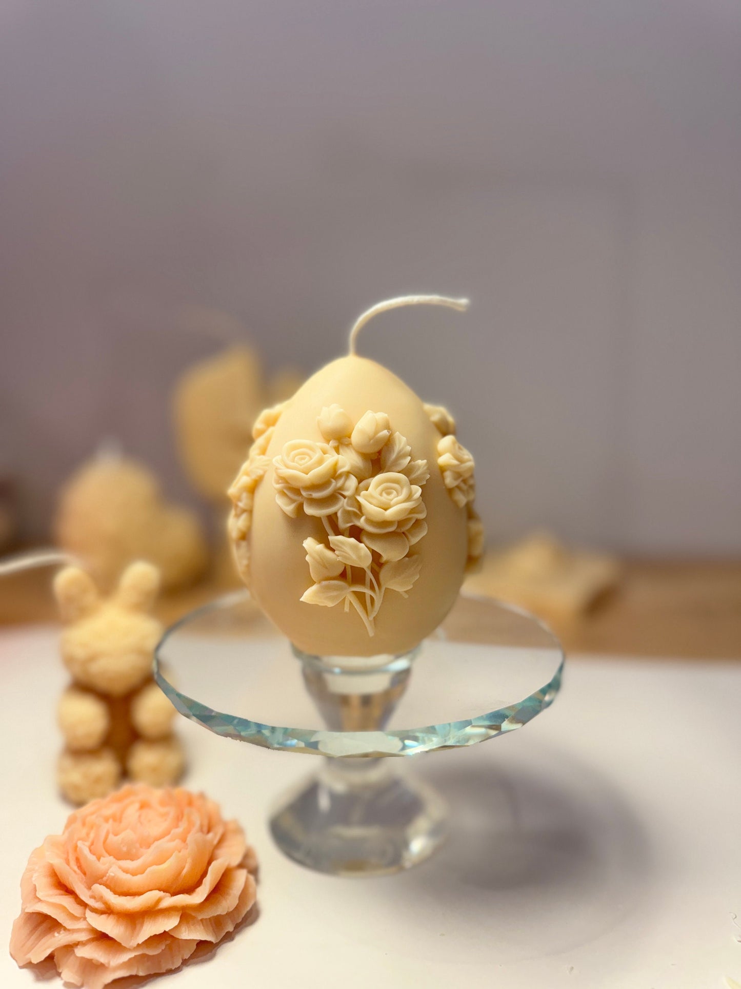 Vintage Egg candle