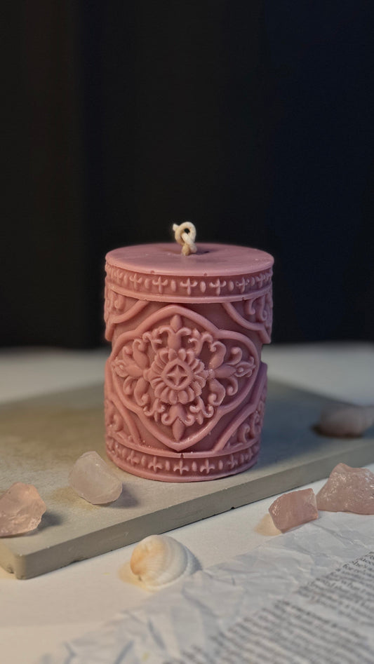 Small Lace Candle
