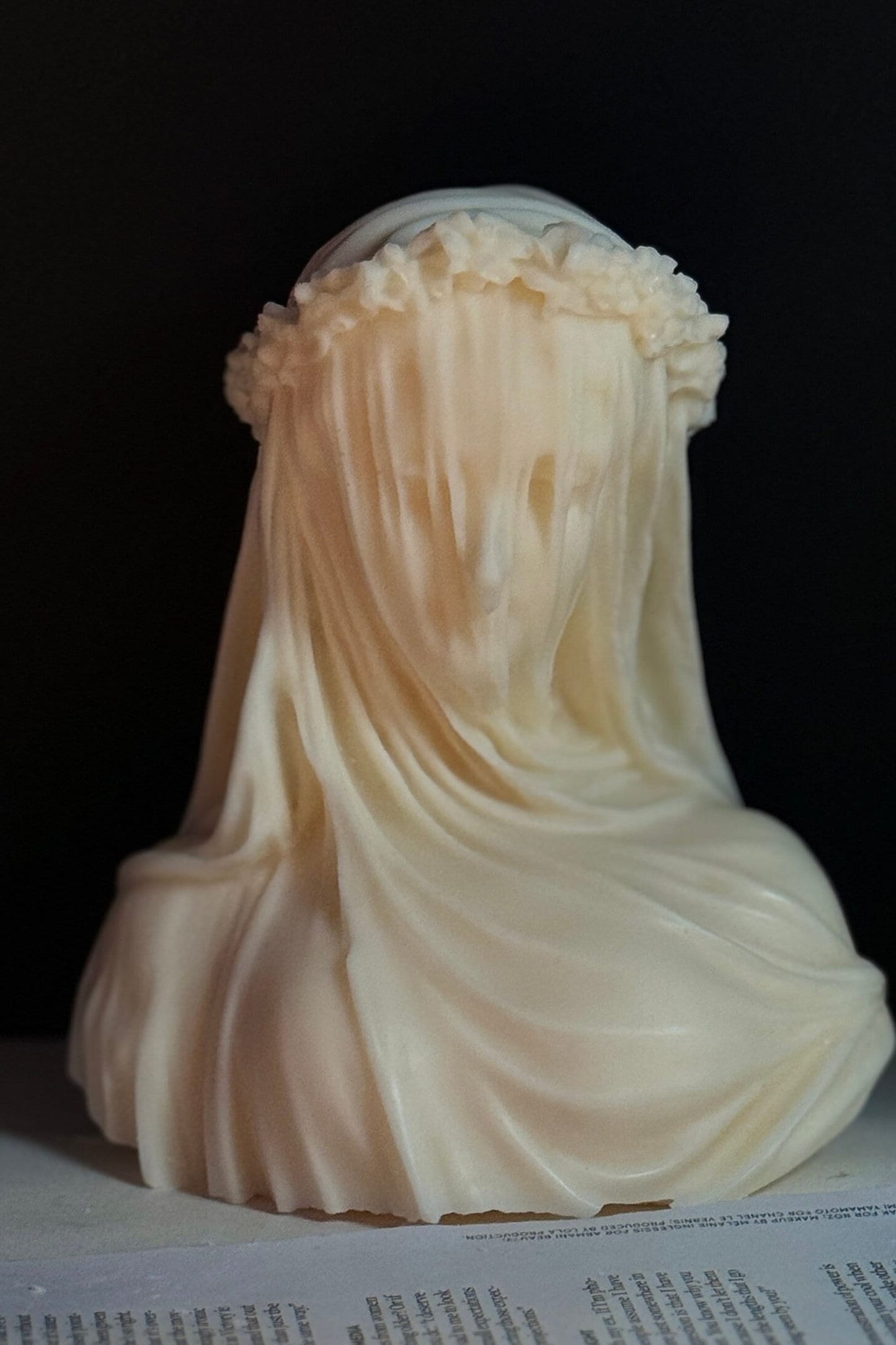 Huge Veiled Lady Candle
