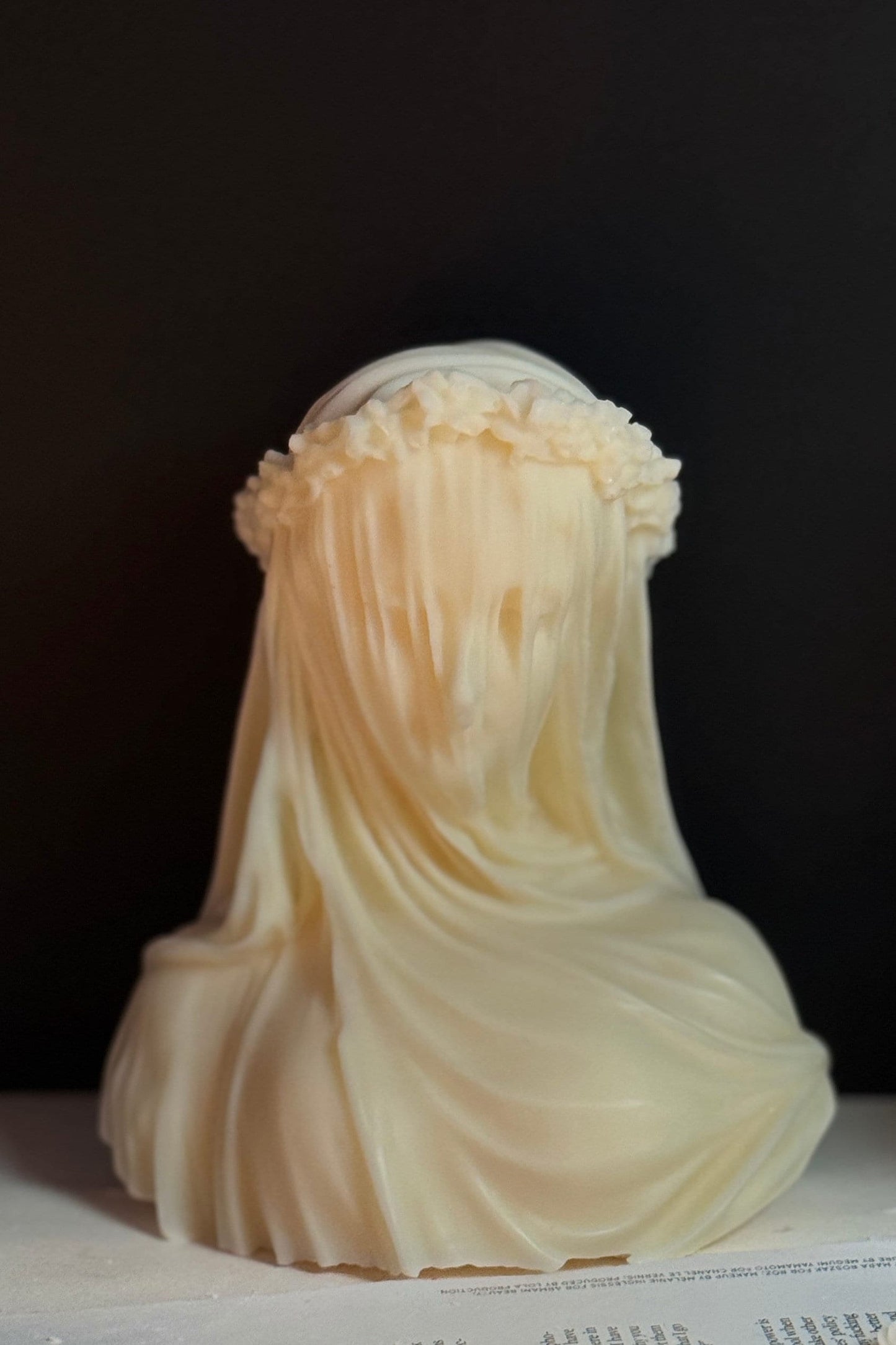 Huge Veiled Lady Candle