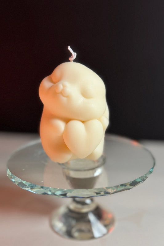 Bunny love Candle