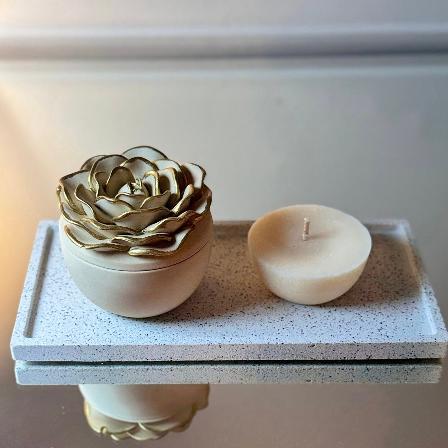 Peony Bloom Candle (One Refill included)