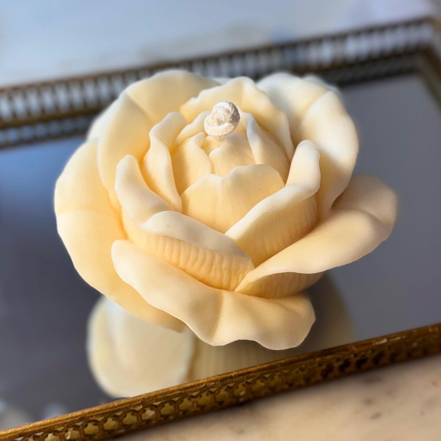Rose Candle