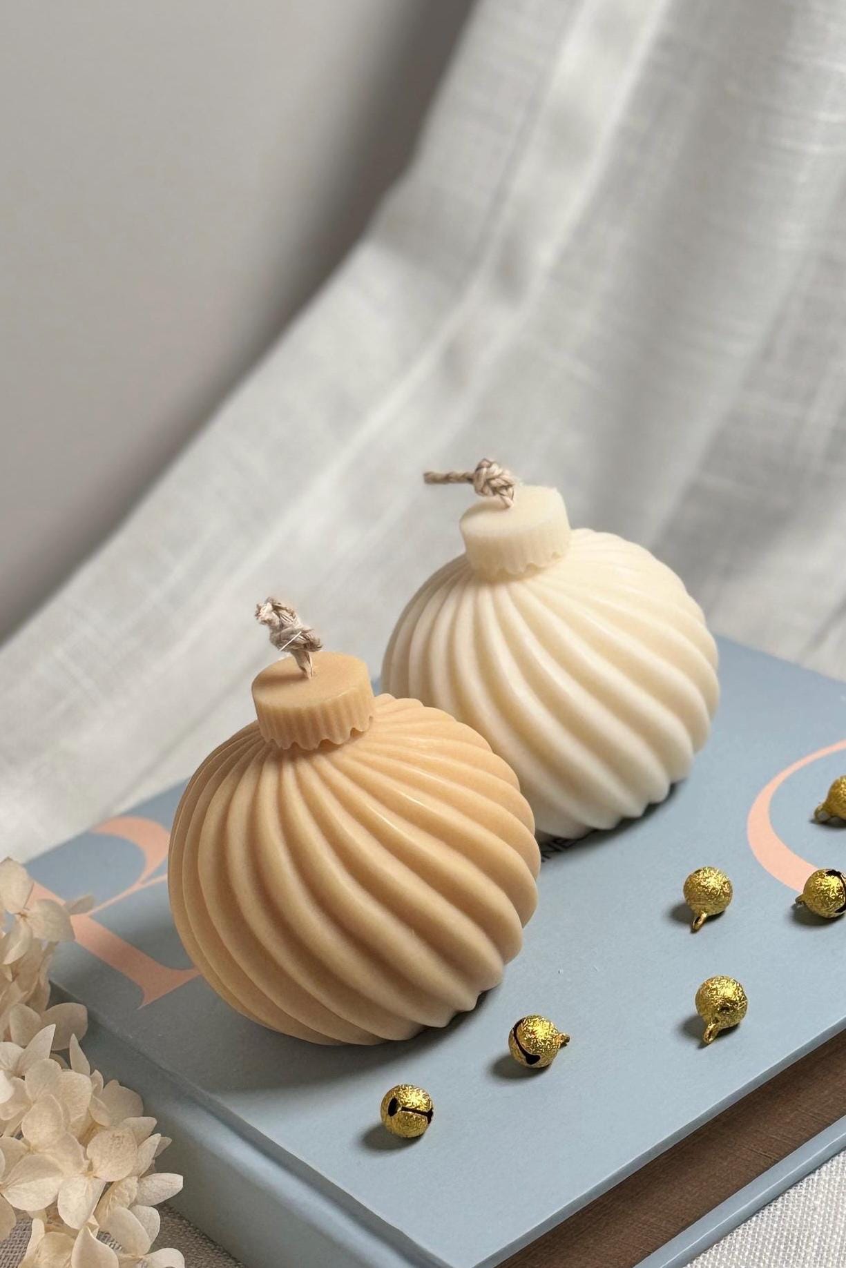 Christmas ornament candles